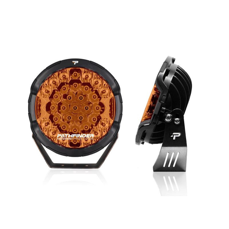 Backwoods PROWLR 9" LED Driving Light [TRUE AMBER]-1
