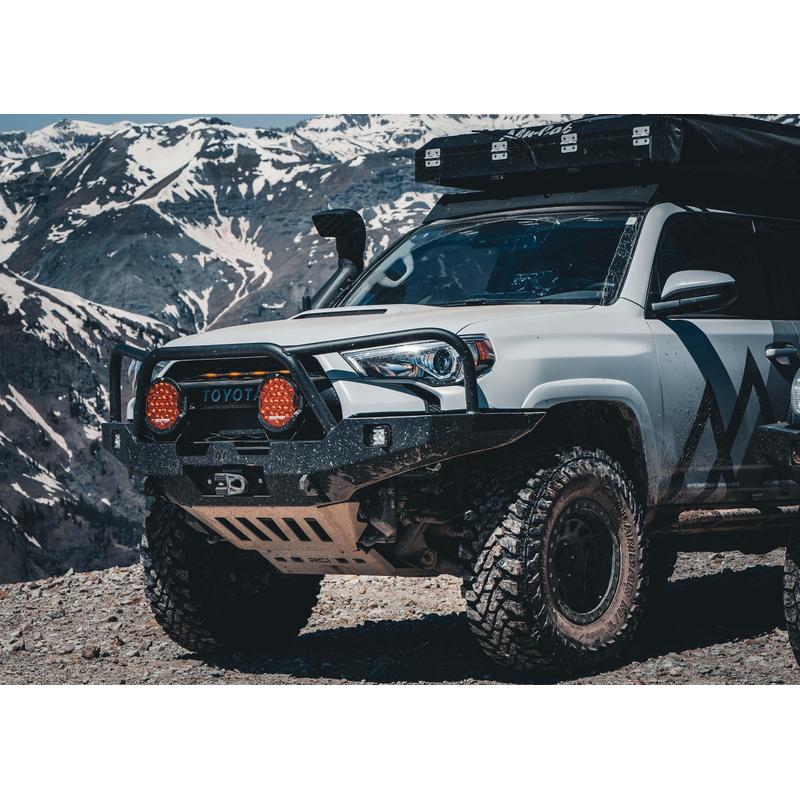 Backwoods Toyota 4Runner 5th Gen (2010-2024) Hi-Lite Overland Front Bumper [Bull Bar]-2