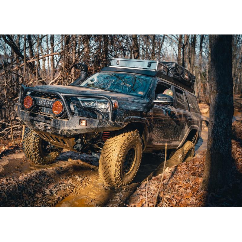 Backwoods Toyota 4Runner 5th Gen (2010-2024) Hi-Lite Overland Front Bumper [Bull Bar]-3