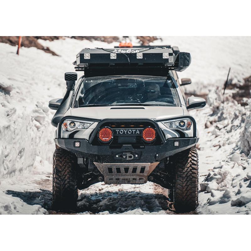 Backwoods Toyota 4Runner 5th Gen (2010-2024) Hi-Lite Overland Front Bumper [Bull Bar]-4