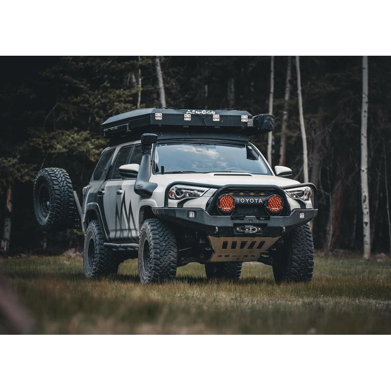 Backwoods Toyota 4Runner 5th Gen (2010-2024) Hi-Lite Overland Front Bumper [Bull Bar]-6
