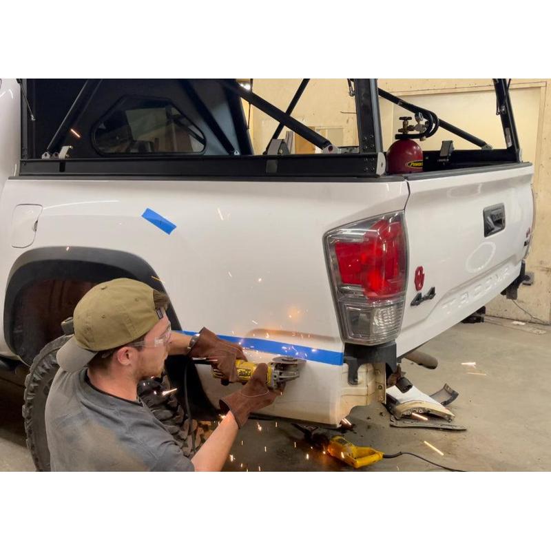 Backwoods Toyota Tacoma 3rd Gen (2016-2023) Hi-Lite High Clearance Rear Bumper-12