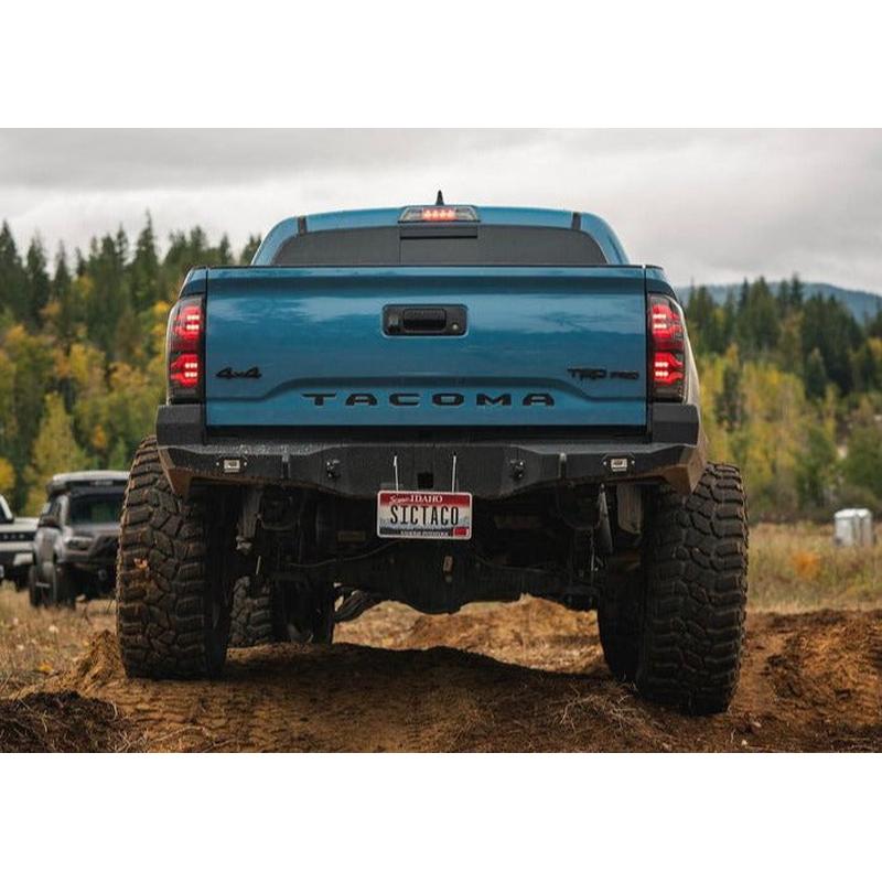 Backwoods Toyota Tacoma 3rd Gen (2016-2023) Hi-Lite High Clearance Rear Bumper-4