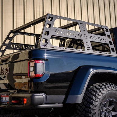 CBI Jeep Gladiator (JT) Cab Height Bed Rack-Bare Metal-