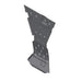 CBI Toyota Tundra Rear Overland Skid Plates | 2014-2020-Bare Metal-