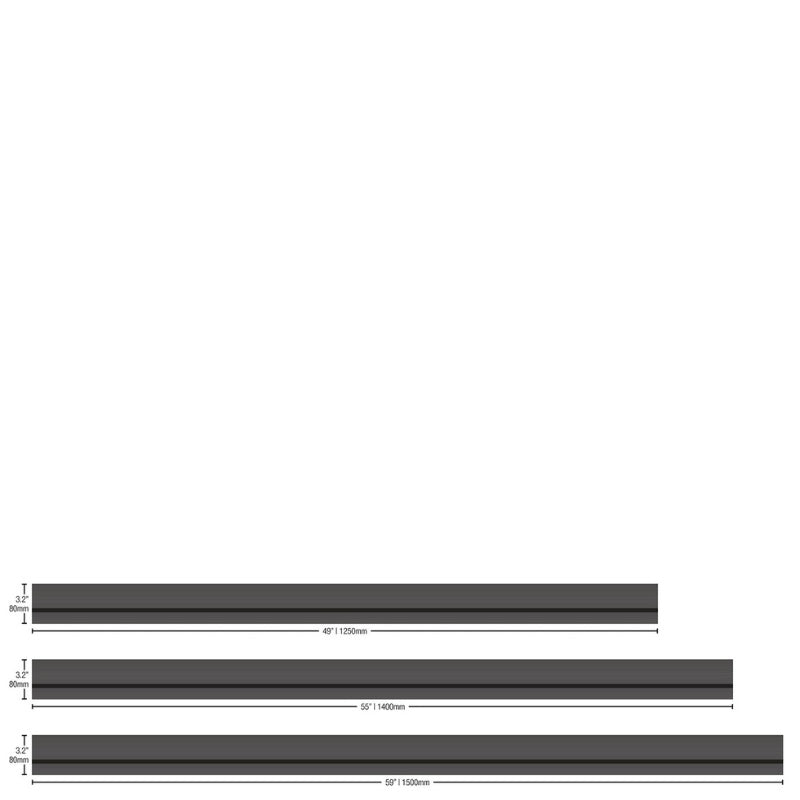 eezi-awn-k9-load-bar-kit-for-lexus-gx-length-measurements-top-view-on-white-background