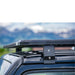 eezi-awn-k9-roof-rack-kit-for-jeep-gladiator-close-up-view-with-roof-rack-leg-in-nature