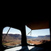 eezi-awn-stealth-hard-shell-roof-top-tent-open-interior-view-with-windows-and-entrance-opened-towards-canyon