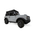 freespirit-recreation-aspen-lite-standard-rooftop-tent-closed-front-corner-view-on-ford-bronco-on-white-background