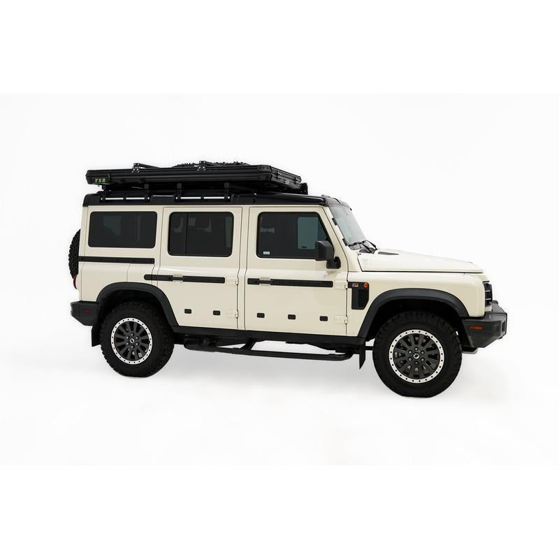 freespirit-recreation-aspen-v2-xl-hard-shell-roof-top-tent-black-closed-side-view-on-ineos-grenadier-on-white-background