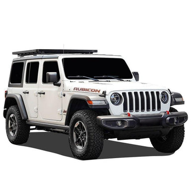 Front Runner Jeep Wrangler JL 4 Door (2018-Current) Extreme Slimline II 1/2 Roof Rack Kit-