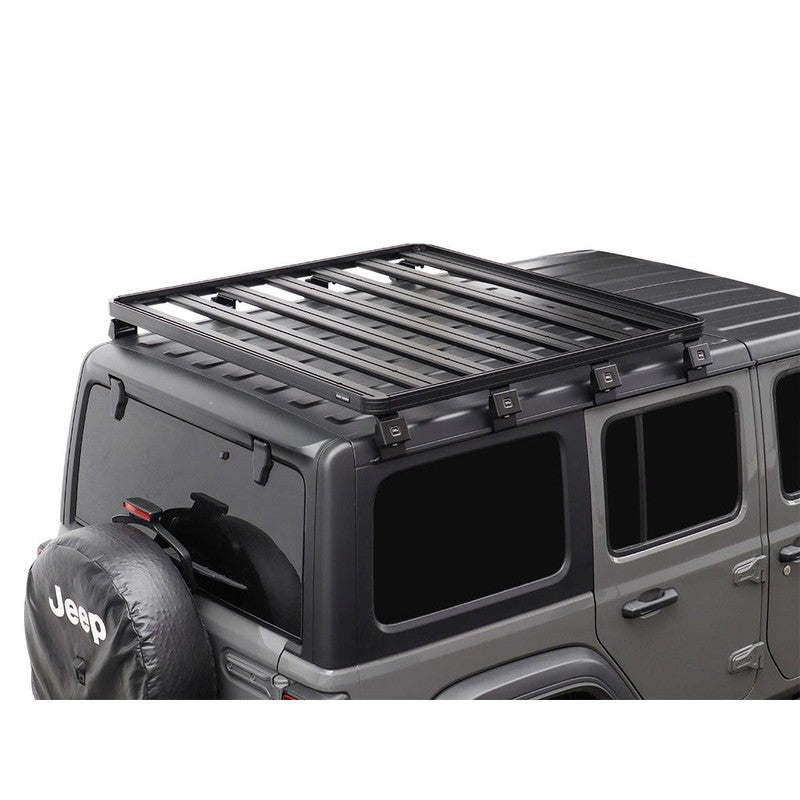 Front Runner Jeep Wrangler JL 4 Door (2018-Current) Slimline II 1/2 Roof Rack Kit-