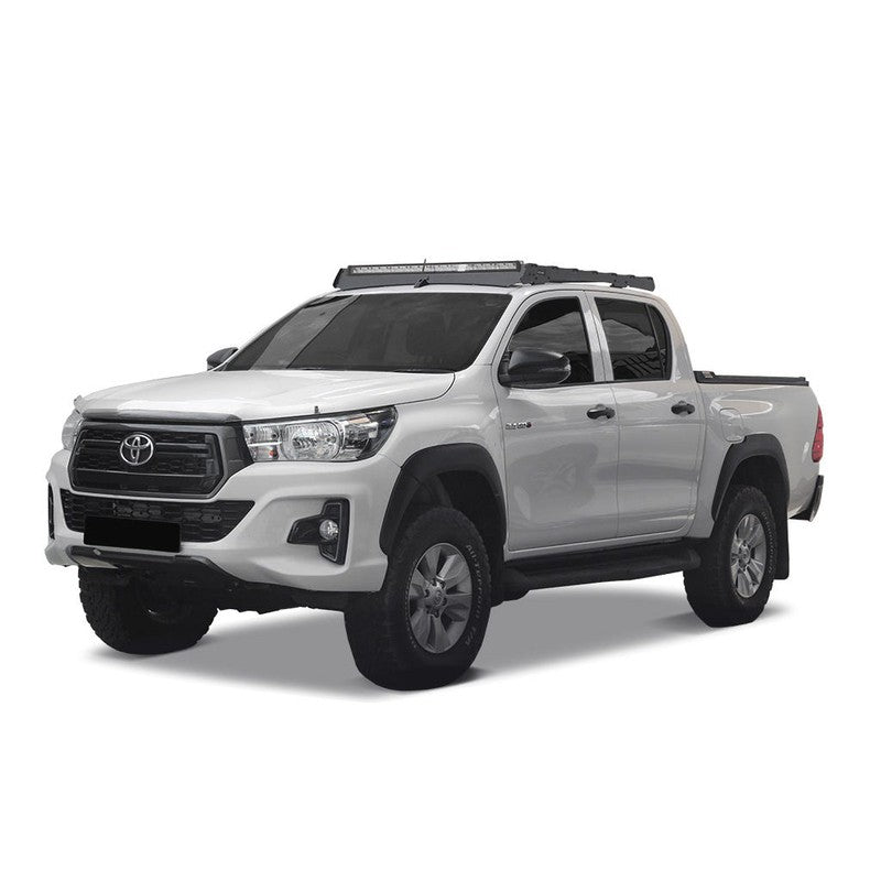 Front Runner Toyota Hilux DC (2015-2021) Slimsport Roof Rack Kit / Lightbar ready-