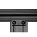 leitner-acs-roof-over-cab-platform-rack-for-ford-close-up-view-with-logo-on-mounting-hardware-on-white-background