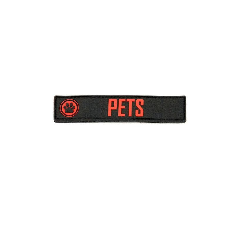 leitner-gearbag-pvc-patches-pets-close-up-view-on-white-background