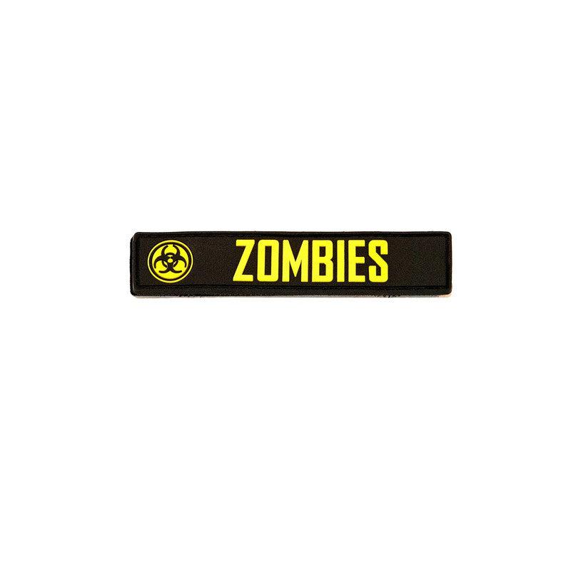 leitner-gearbag-pvc-patches-zombies-close-up-view-on-white-background