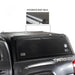 overland-vehicle-systems-expedition-truck-cap-2024-ford-ranger-black-close-side-view-with-description-on-vehicle-on-white-background