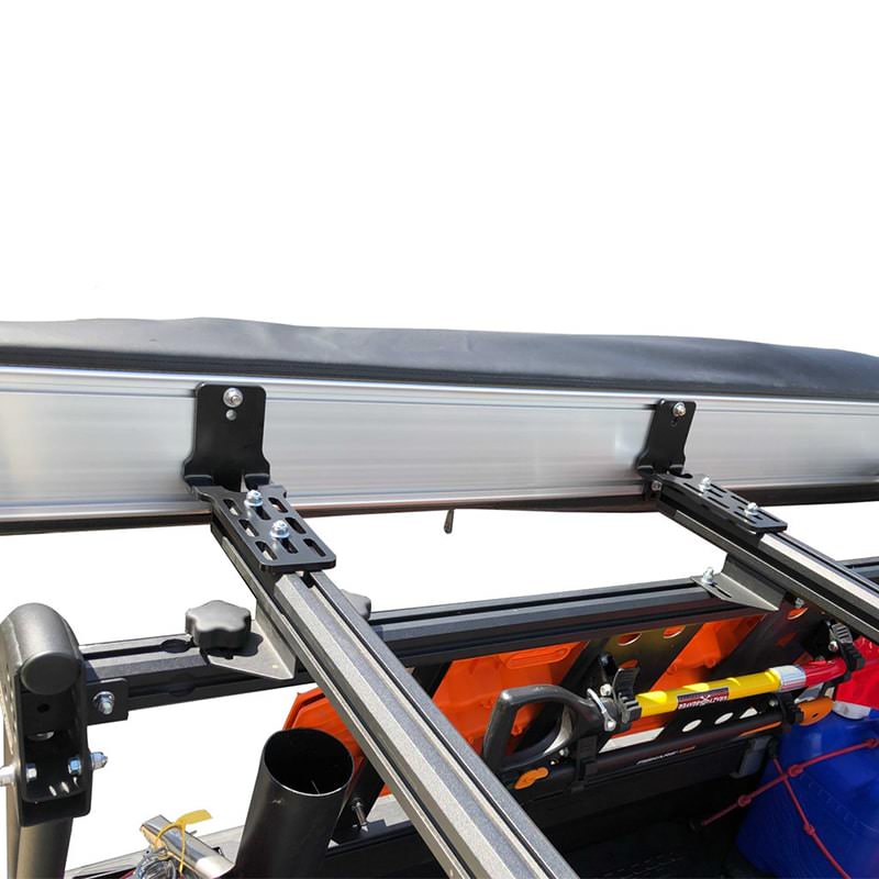 overland-vehicle-systems-nomadic-awning-270-lt-open-close-up-view-mounting-brackets
