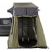 overland-vehicle-systems-nomadic-roof-top-tent-annex-green-base-black-floor-open-front-view-on-white-backround
