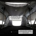 overland-vehicle-systems-nomadic-standard-soft-shell-roof-top-tent-gray-open-interior-view-mattres-and-storage-description