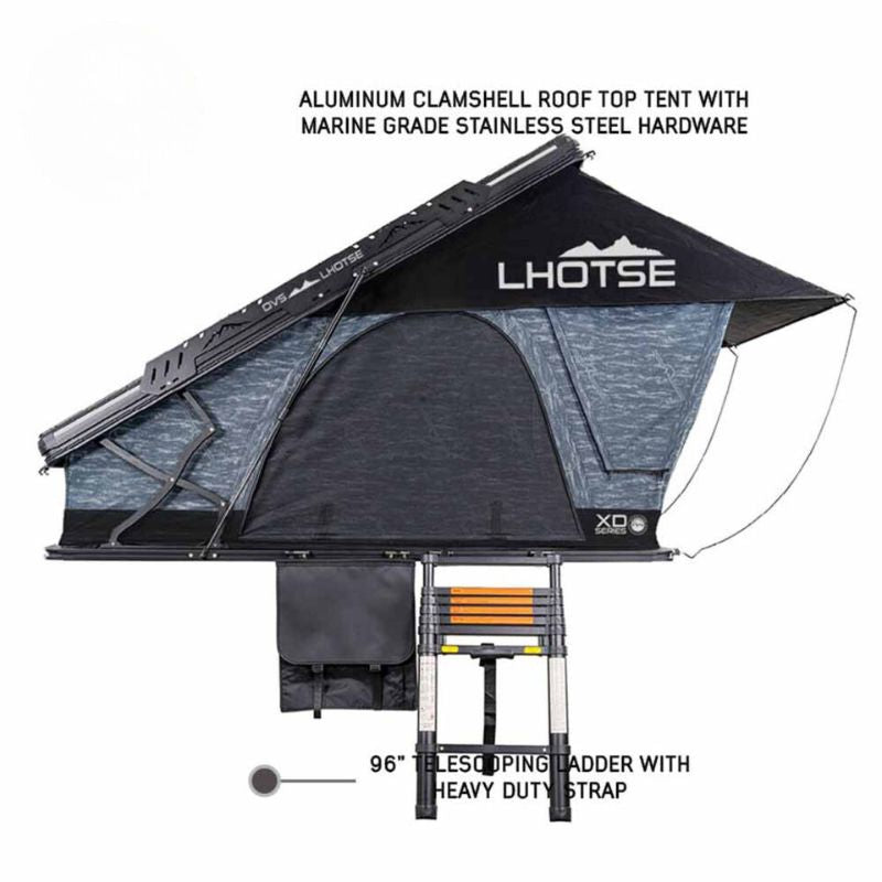 overland-vehicle-systems-xd-lhotse-hard-shell-roof-top-tent-open-side-view-with-telescopic-ladder-on-white-background1overland-vehicle-systems-xd-lhotse-hard-shell-roof-top-tent-open-side-view-with-telescopic-ladder-on-white-background