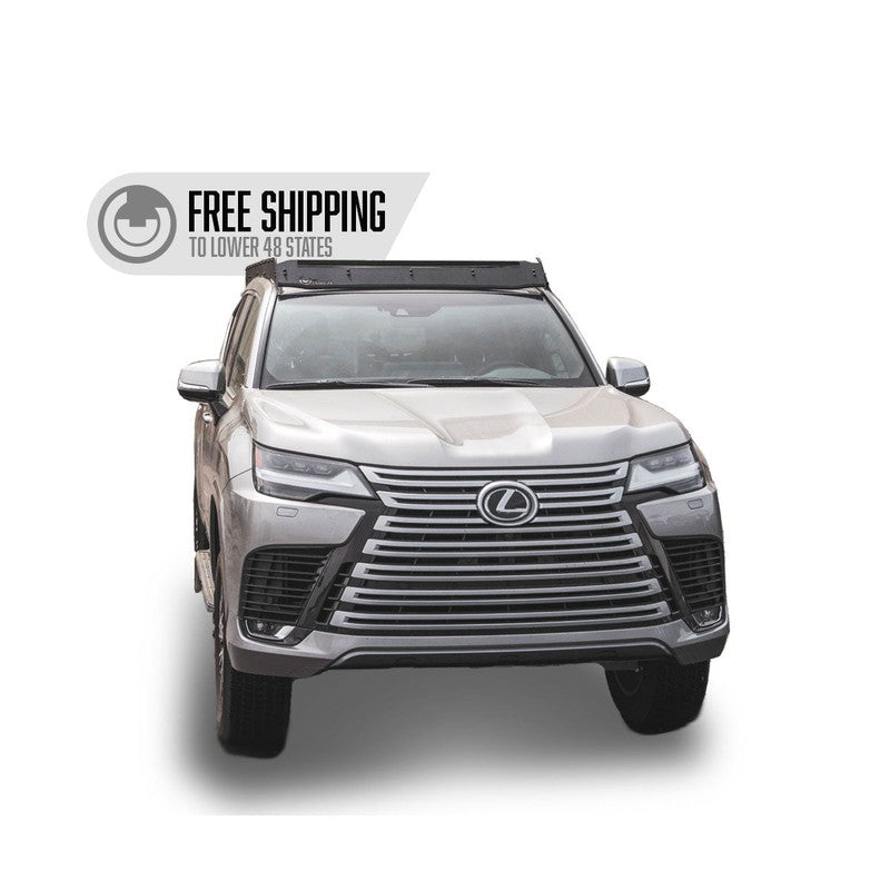 Prinsu Lexus LX600 Roof Rack | 2022-2023-Cutout for 40" Lightbars-