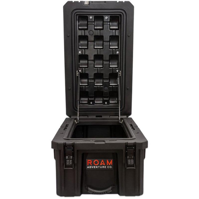 roam-105l-rugged-case-black-front-view-open-on-white-background