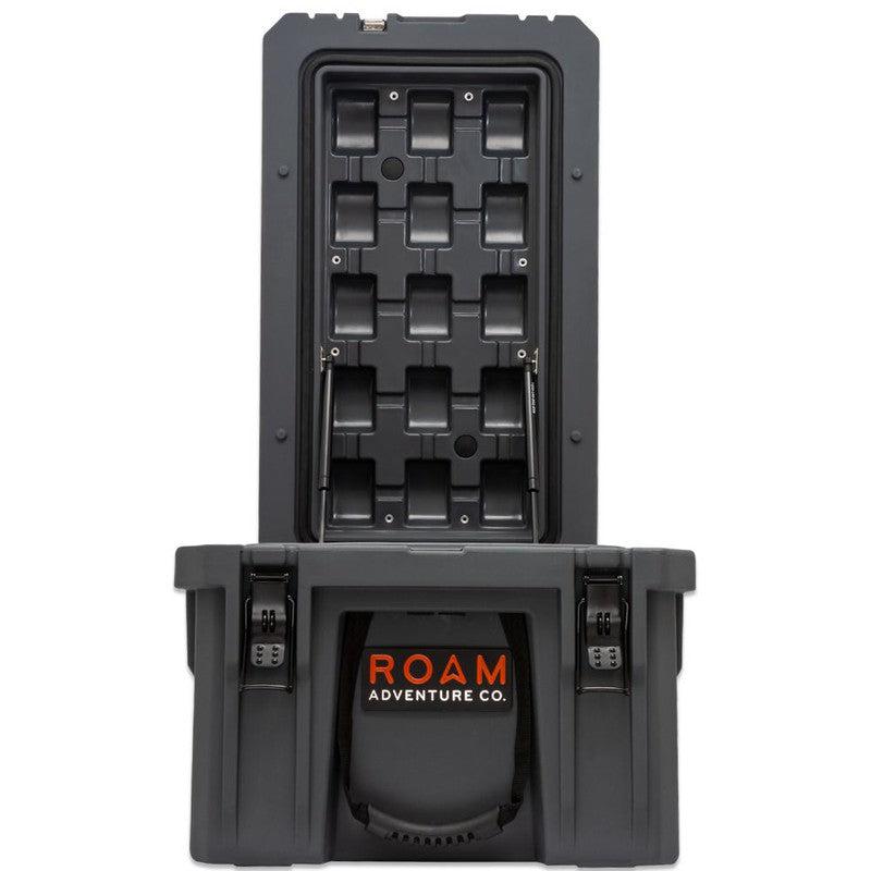 roam-105l-rugged-case-slate-front-view-with-opened-lid-on-white-background