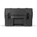 roam-132l-rolling-rugged-case-black-side-view-with-handle-on-white-background