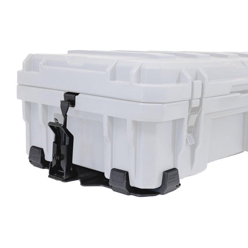 roam-95l-rugged-mounts-front-corner-view-under-rugged-case-on-white-background