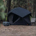 roam-drifter-tent-open-front-corner-view-with-camping-chair-in-nature