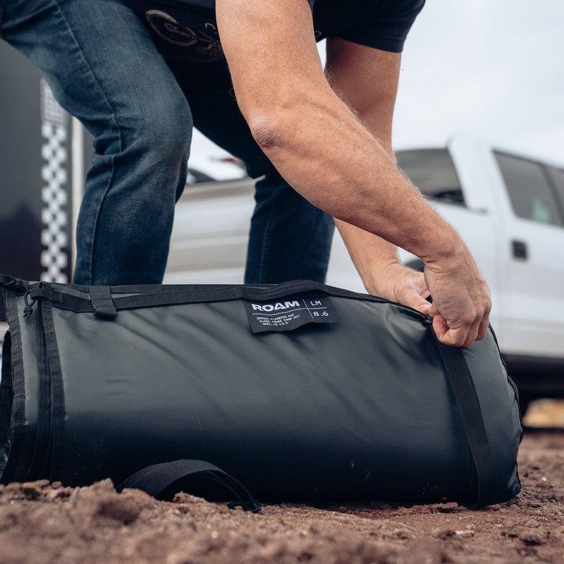 roam-landing-mat-close-up-view-with-person-on-ground