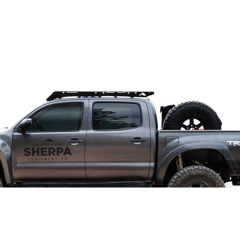 sherpa-grand-teton-sport-roof-rack-for-2005-2023-tacoma-double-cab-close-up-view-on-white-background