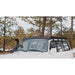 sherpa-la-sal-roof-rack-for-1990-1997-land-cruiser-80-series-front-corner-view-with-fairing-in-foresst