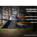 tentbox-cargo-2-hard-shell-roof-top-tent-midnight-gray-open-side-view-on-audi-a6-with-roof-bars-in-nature