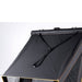 tentbox-cargo-hard-shell-roof-top-tent-black-open-close-up-view-with-closing-strap-open-onwhite-background