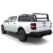 tuwa-pro-ford-maverick-4cx-series-shiprock-height-adjustable-bed-rack-rear-corner-view-on-white-background