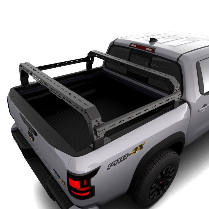 tuwa-pro-nissan-frontier-shiprock-mid-height-rack-top-view-on-white-background