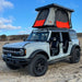 badass-tents-recon-pop-up-roof-top-tent-open-front-view-with-insect-mesh-closed-on-ford-bronco