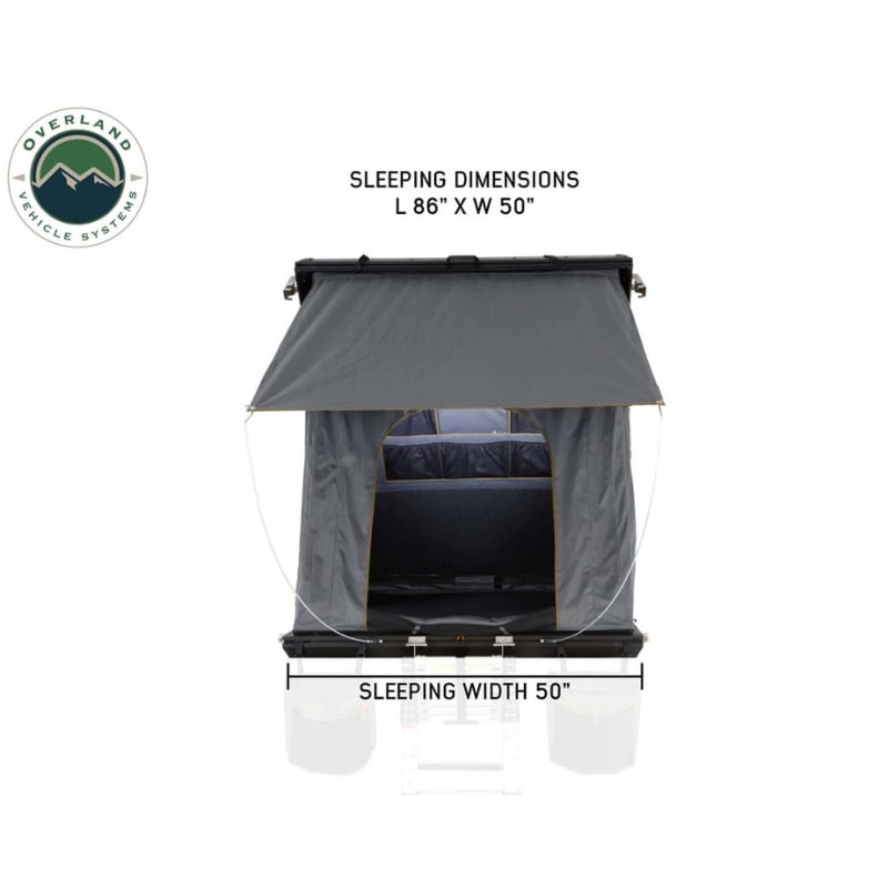 overland-vehicle-systems-mamba-hard-shell-roof-top-tent-open-rear-view-sleeping-dimensions