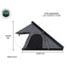 overland-vehicle-systems-mamba-hard-shell-roof-top-tent-open-side-view-dimensions