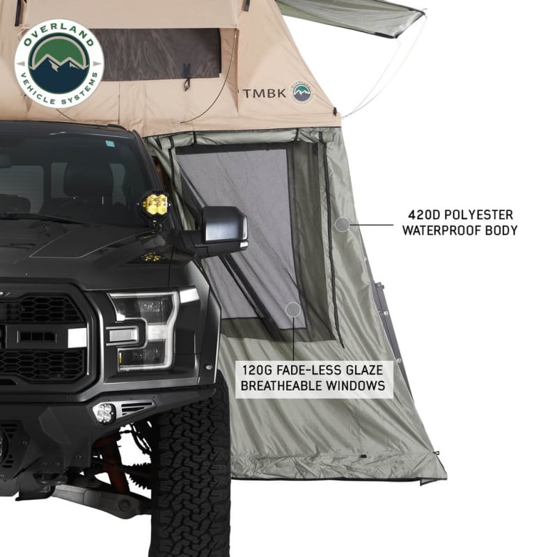 Overland Vehicle Systems TMBK 3 Person Roof Top Tent